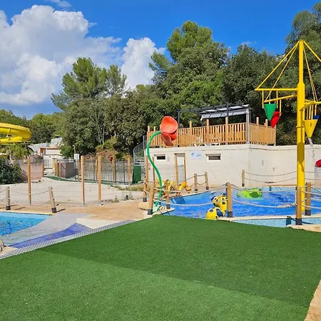 Parque de Campismo Mobil-home Pmr Avec Terrasse à - Api-1-52-1030